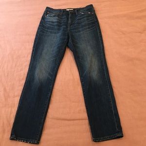 Madewell High-Rise Slim BoyJean size 28
